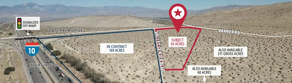 Date Palm & I-10, Cathedral City, CA for sale - Building Photo - Image 2 of 3