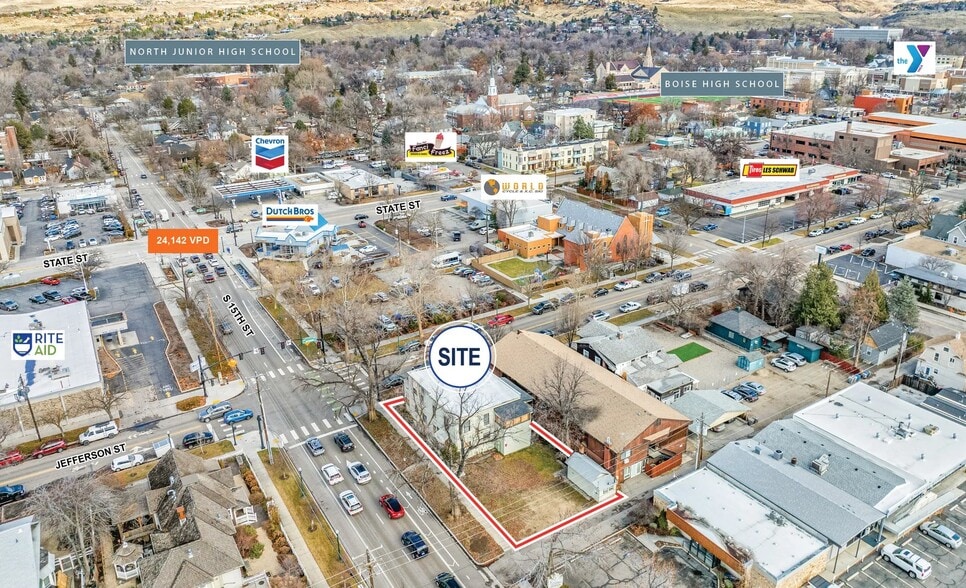 312 N 15th St, Boise, ID for sale - Aerial - Image 2 of 7