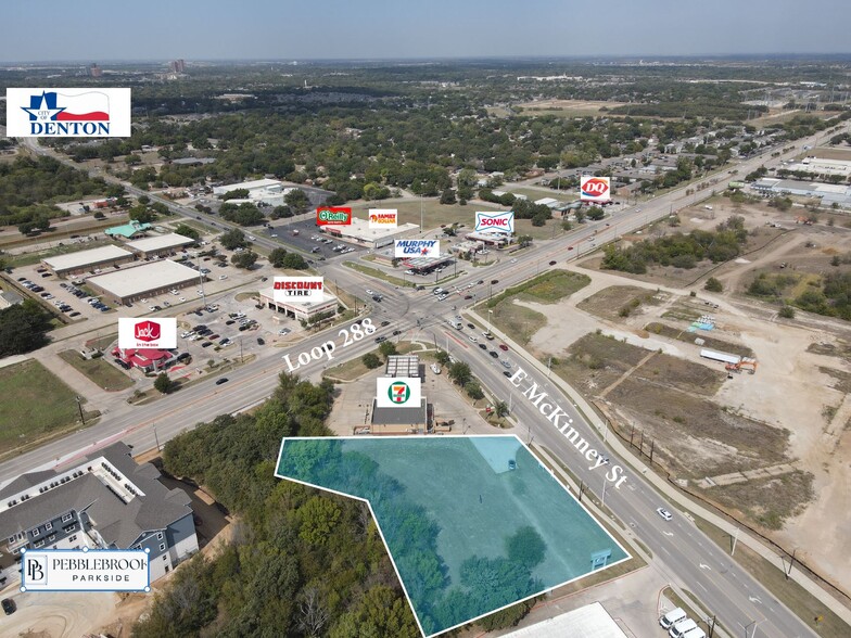 E McKinney St, Denton, TX for sale - Building Photo - Image 1 of 2