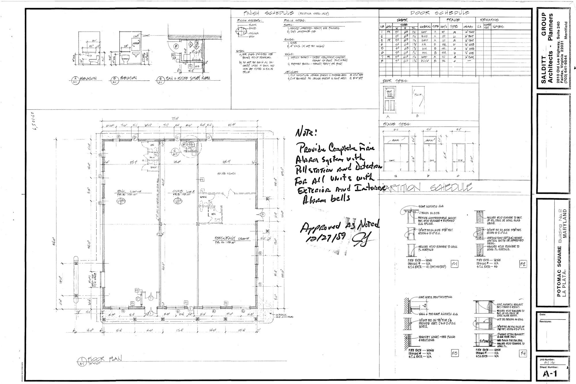 9405 Chesapeake St, La Plata, MD for lease Floor Plan- Image 1 of 1