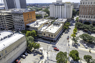 300-302 E Commerce St, San Antonio, TX - aerial  map view