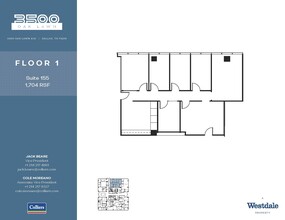 3500 Oak Lawn Ave, Dallas, TX for lease Floor Plan- Image 1 of 1