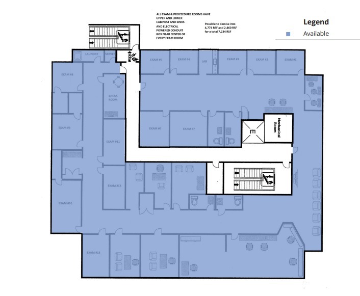 9104 Falls Of Neuse Rd, Raleigh, NC for lease Floor Plan- Image 1 of 1