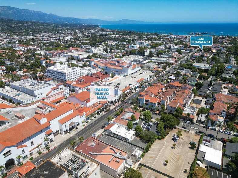 433 Chapala St, Santa Barbara, CA for lease - Aerial - Image 2 of 17