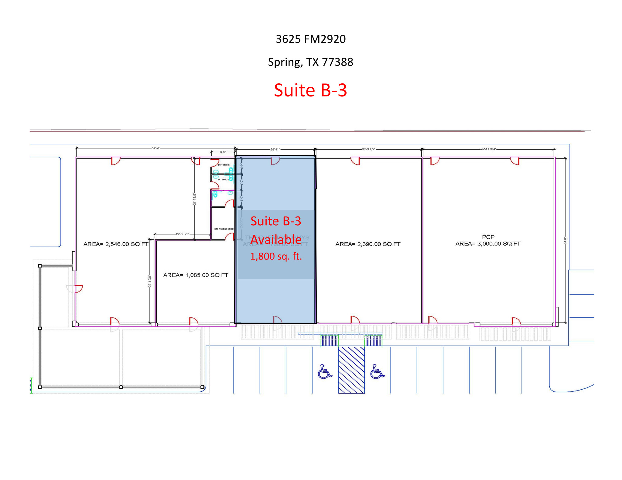 3625 FM 2920 Rd, Spring, TX for lease Site Plan- Image 1 of 4