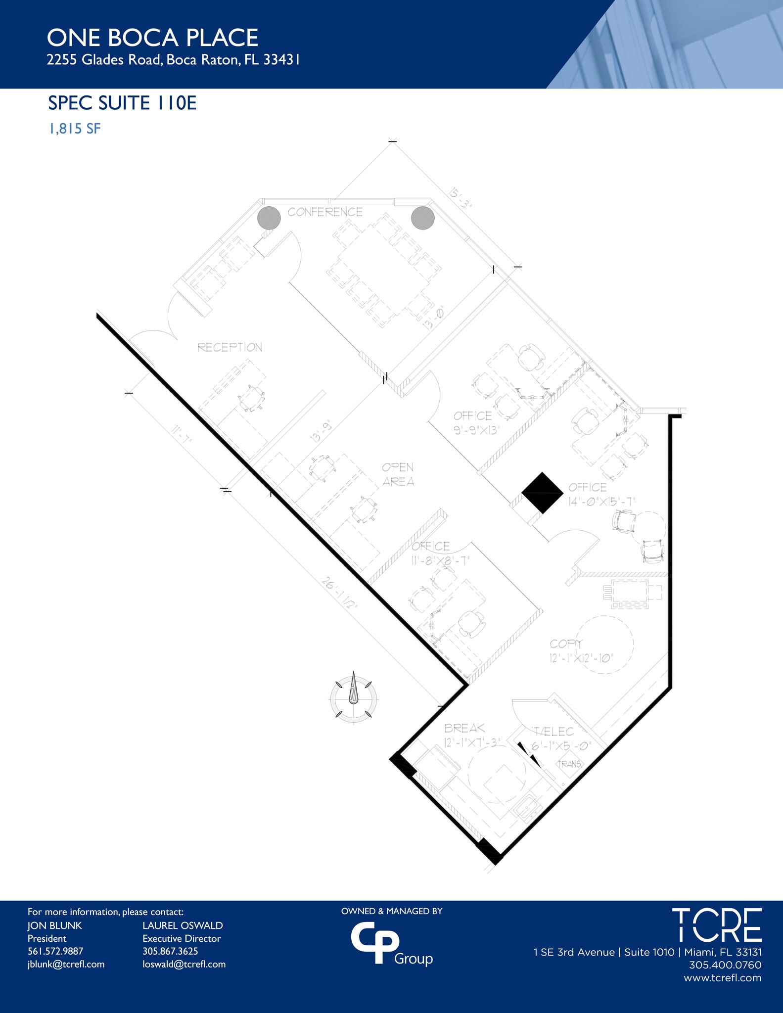 2255 Glades Rd, Boca Raton, FL for lease Site Plan- Image 1 of 2