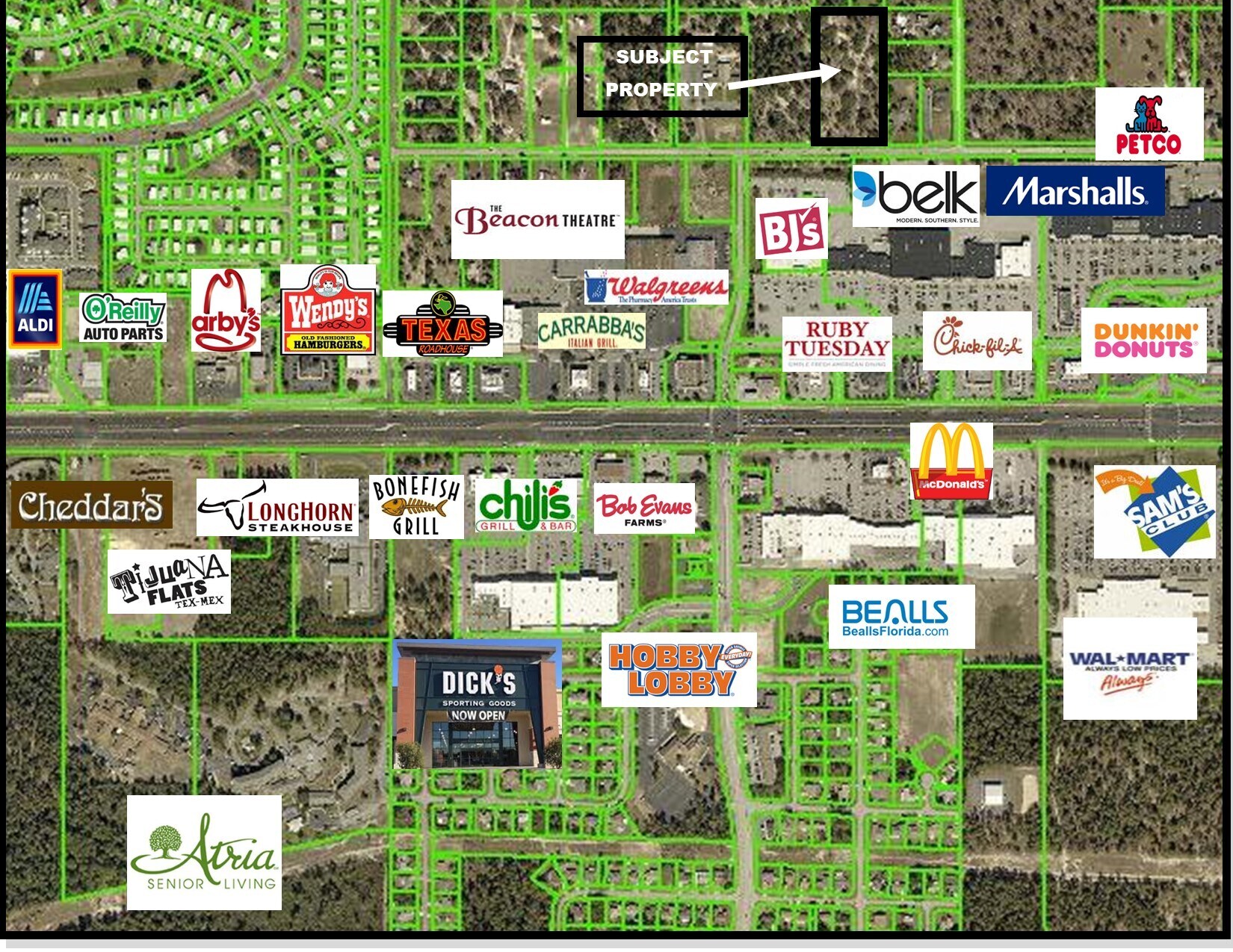 13131 Jacqueline Rd, Spring Hill, FL for sale Aerial- Image 1 of 1