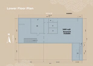 103 3rd Ave SE, Calgary, AB for lease Floor Plan- Image 1 of 1