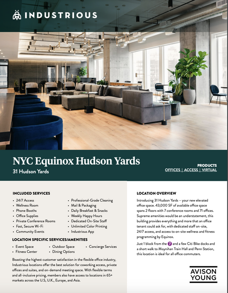 31 Hudson Yards, New York, NY 10001 - 35 Hudson Yards | LoopNet