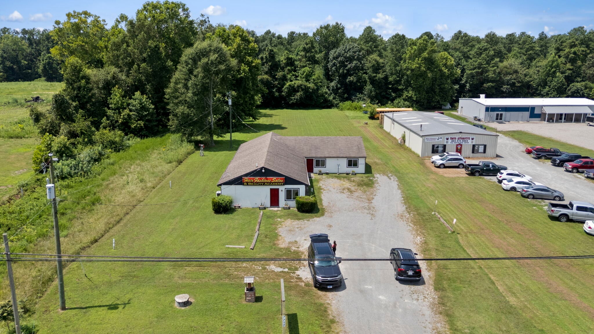 7717 Richmond Tappahannock Hwy, Aylett, VA for sale Aerial- Image 1 of 26