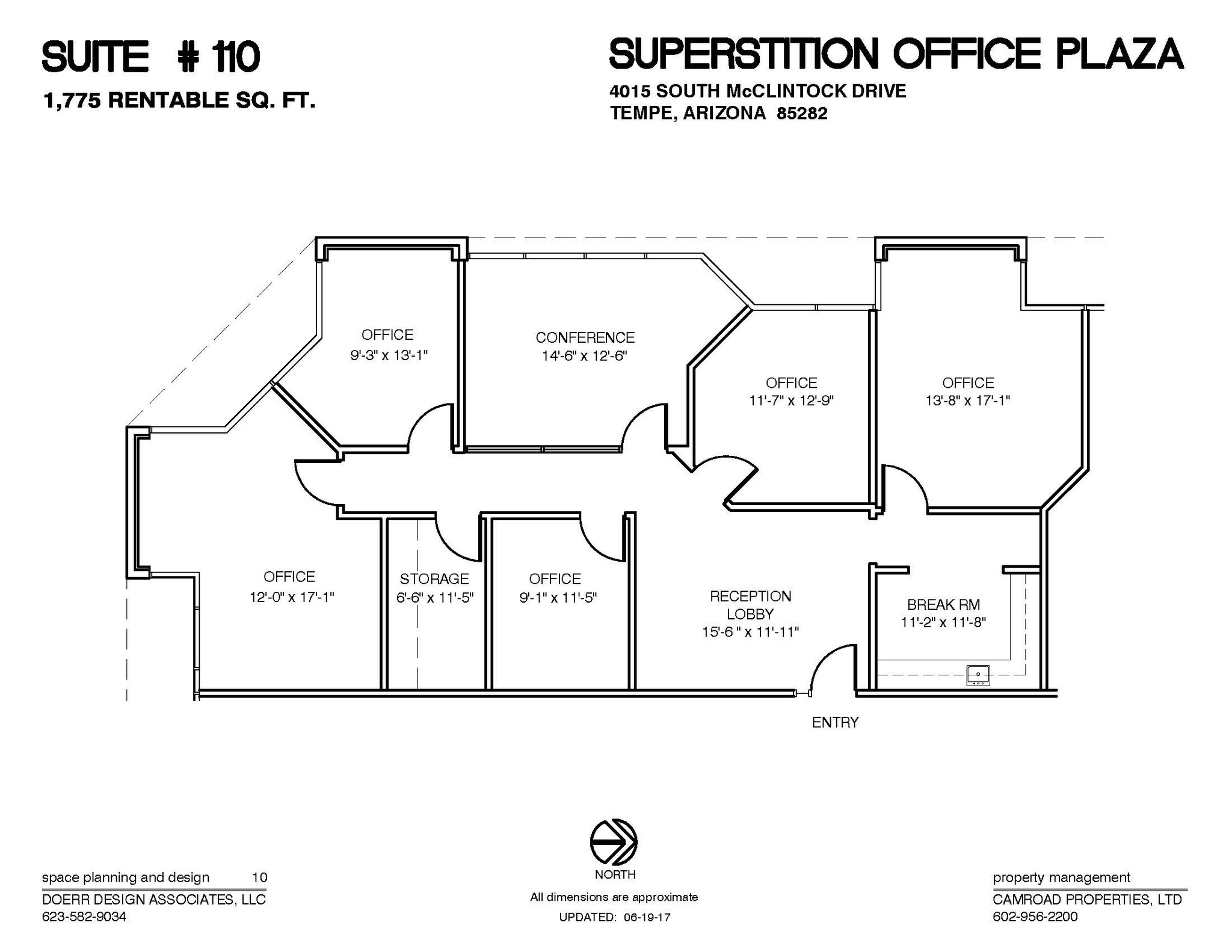 4015 S McClintock Dr, Tempe, AZ for lease Floor Plan- Image 1 of 1