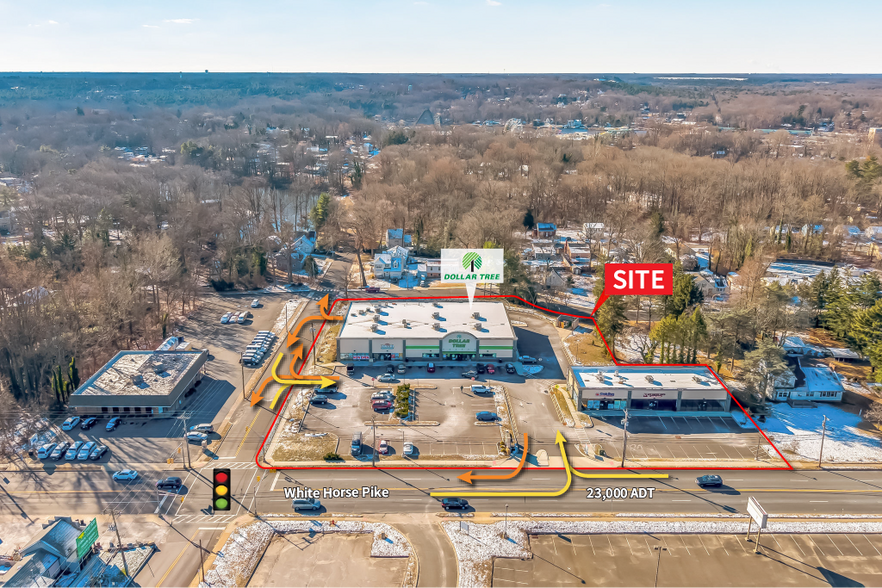 168 White Horse Pike portfolio of 2 properties for sale on LoopNet.com - Building Photo - Image 2 of 5