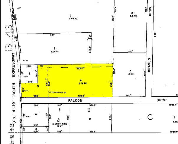 241 Falcon Dr, Forest Park, GA for sale - Plat Map - Image 2 of 8