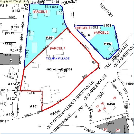 103 Canoy Ln, Clemson, SC for lease - Plat Map - Image 2 of 6