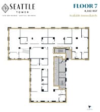 1218 3rd Ave, Seattle, WA for lease Floor Plan- Image 1 of 1