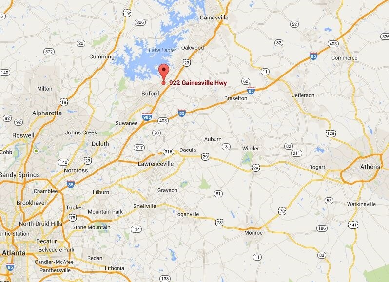 922 Gainesville Hwy, Buford, GA for sale - Building Photo - Image 1 of 1