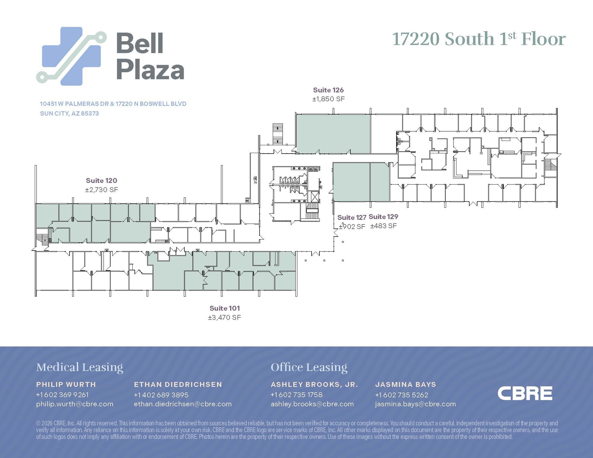17220 N Boswell Blvd, Sun City, AZ for lease Interior Photo- Image 1 of 1