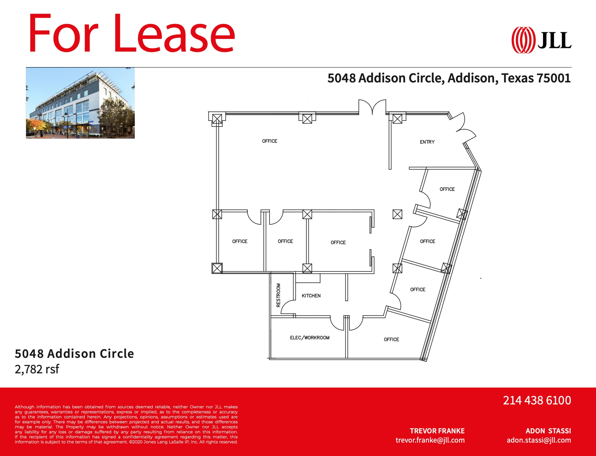 5040 Addison Cir, Addison, TX for lease Floor Plan- Image 1 of 2