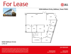 5040 Addison Cir, Addison, TX for lease Floor Plan- Image 1 of 2