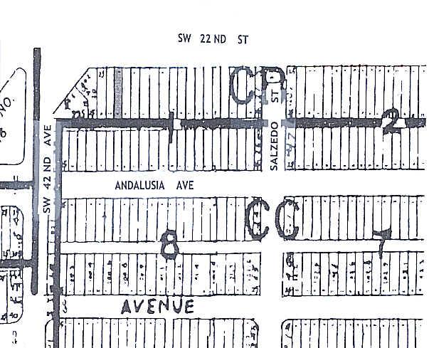 316-318 Miracle Mile, Coral Gables, FL for lease - Plat Map - Image 2 of 3