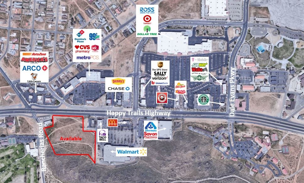 Highway 18 & Rancherias Rd, Apple Valley, CA for lease - Building Photo - Image 2 of 4