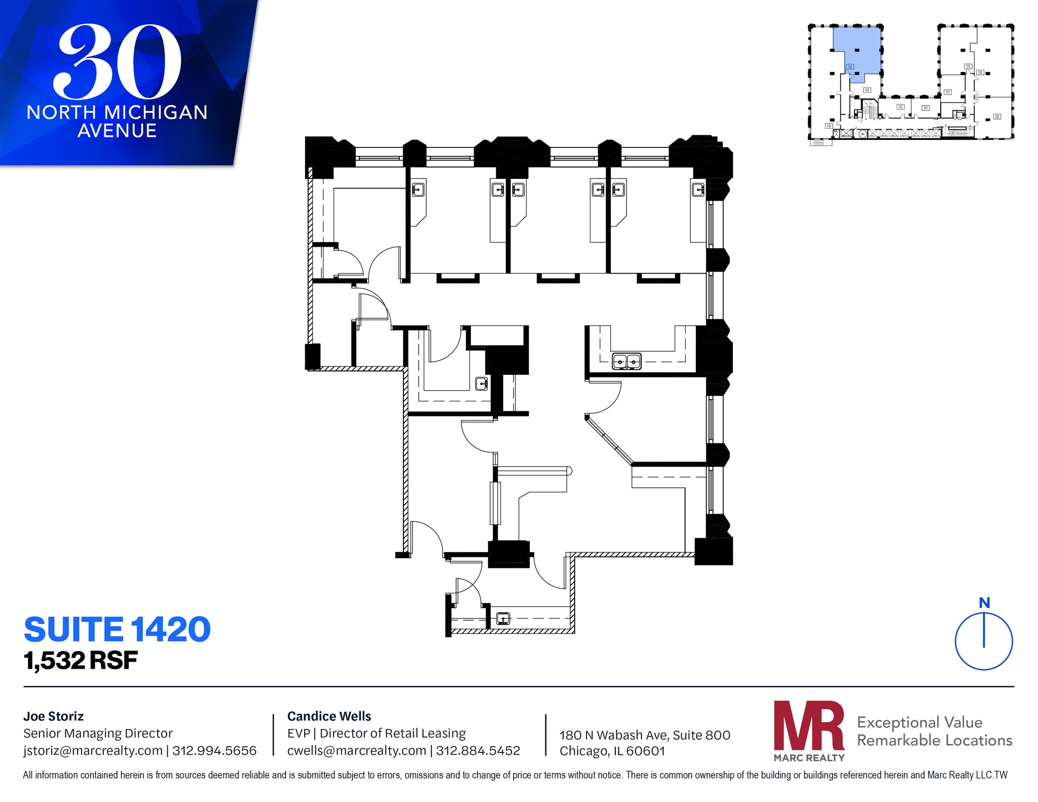 30 N Michigan Ave, Chicago, IL for lease Interior Photo- Image 1 of 1