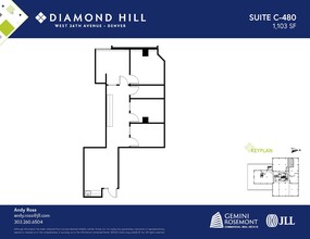 2490 W 26th Ave, Denver, CO for lease Floor Plan- Image 1 of 2