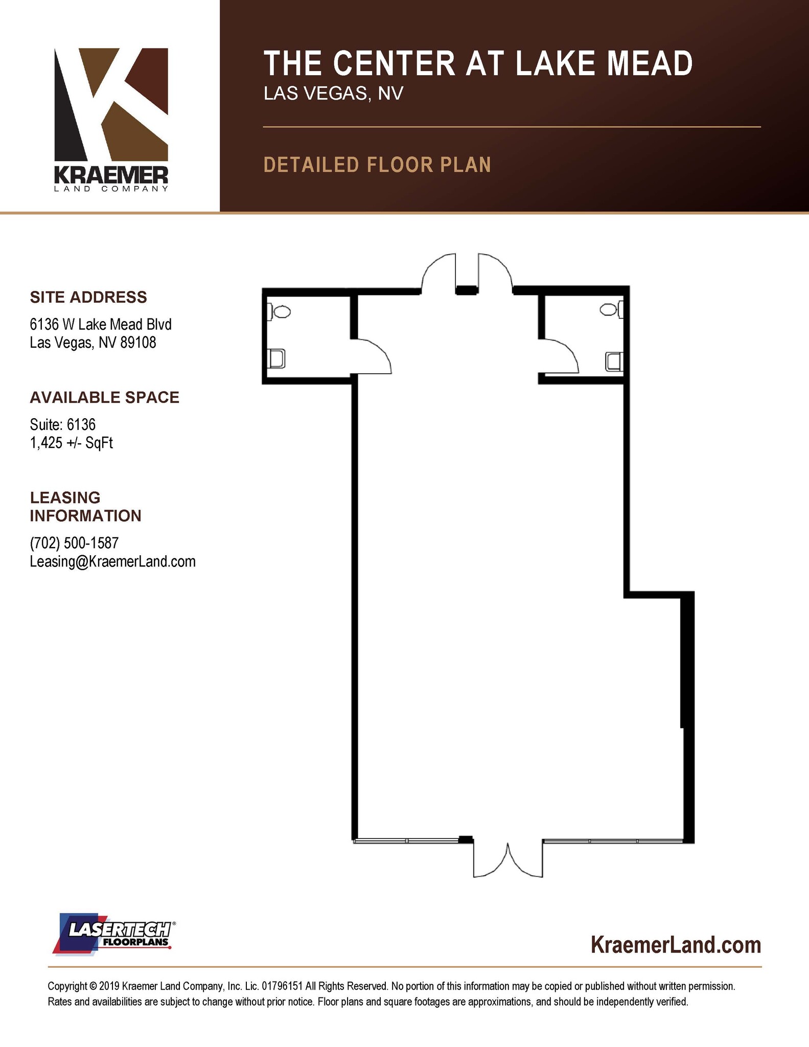 6110-6190 W Lake Mead Blvd, Las Vegas, NV for lease Floor Plan- Image 1 of 1