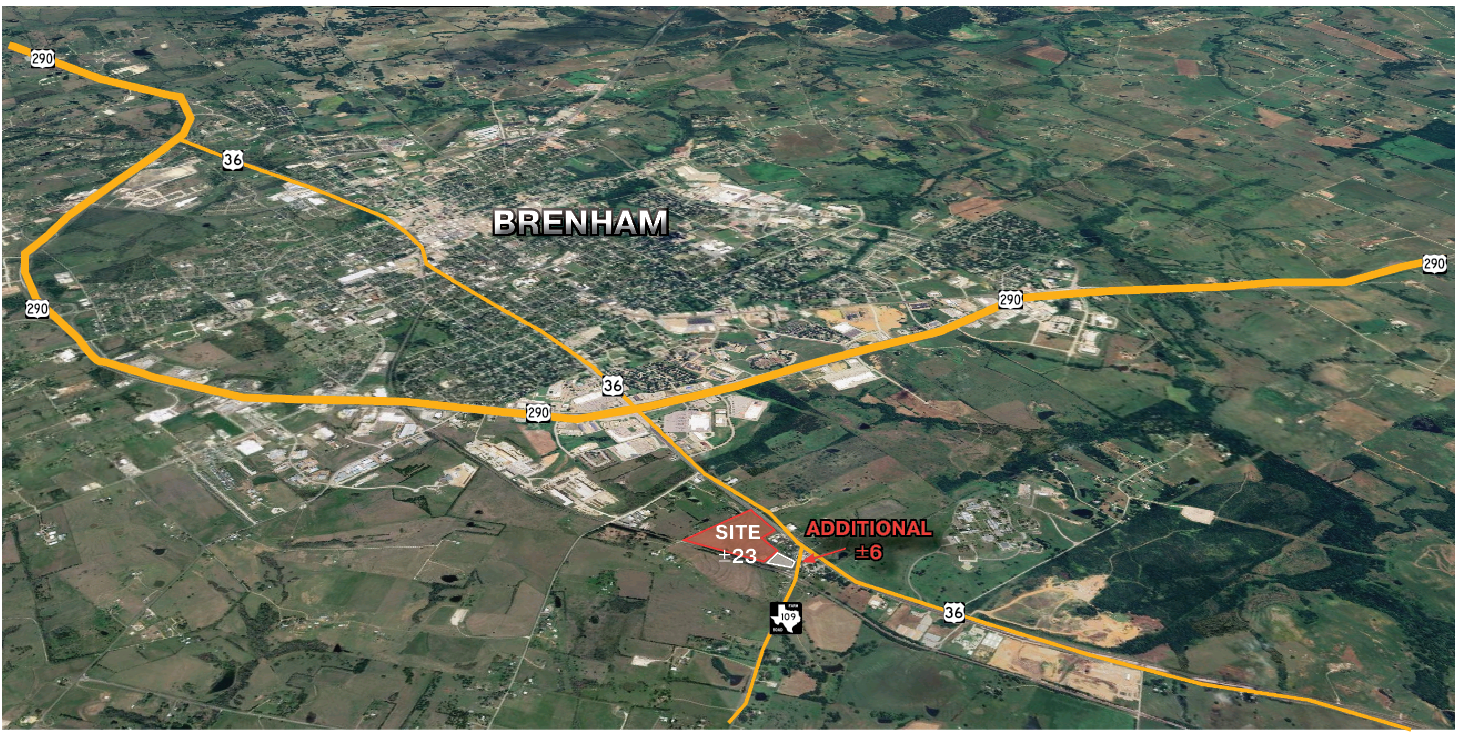 Hwy 36 & Kuhn Ln, Brenham, TX for sale Building Photo- Image 1 of 2