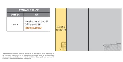 3439-3455 Steen St, San Antonio, TX for lease Floor Plan- Image 1 of 2