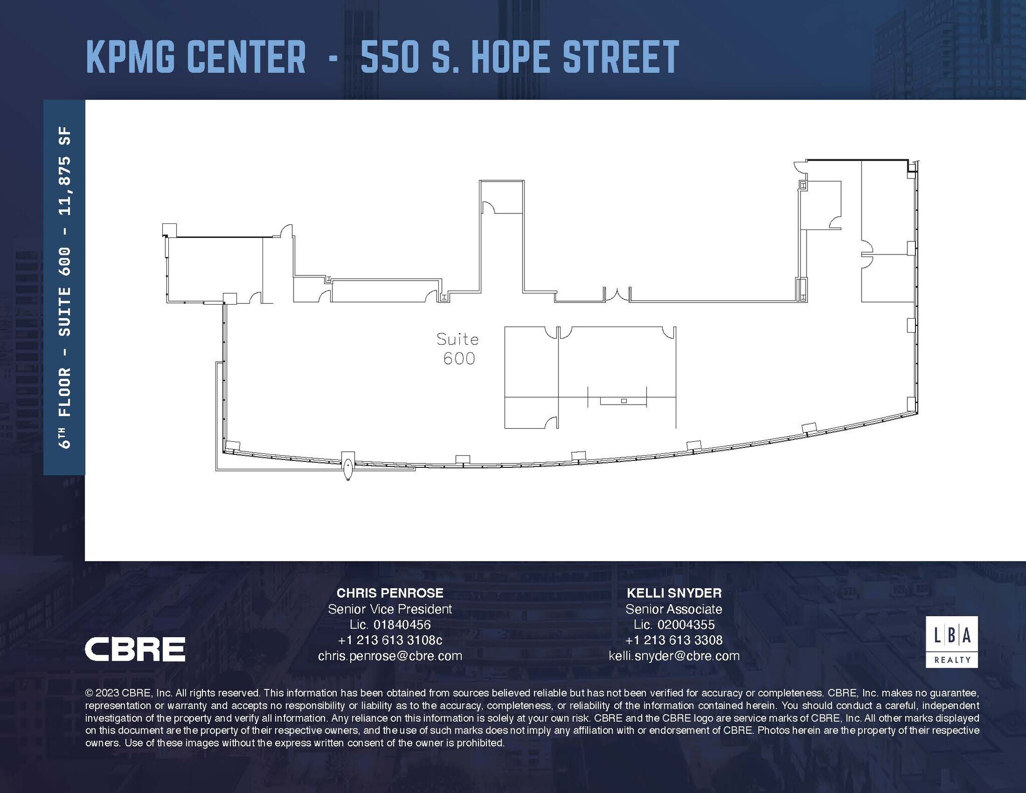 550 S Hope St, Los Angeles, CA for lease Floor Plan- Image 1 of 1