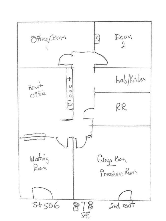 120 Sister Pierre Dr, Towson, MD 21204 - Unit 506 -  - Floor Plan - Image 1 of 1