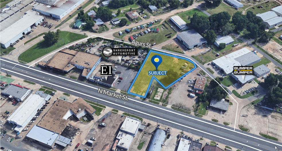 468 N Market St, Shreveport, LA for sale - Aerial - Image 1 of 2