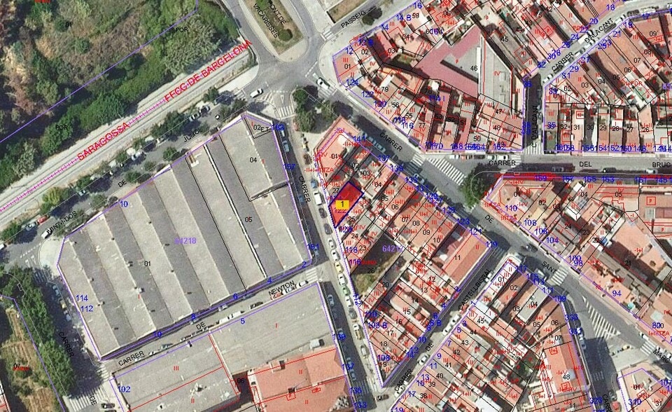 Carrer de Murillo, 122, Terrassa, Barcelona for sale - Floor Plan - Image 1 of 2