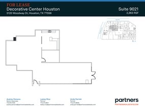 5120 Woodway Dr, Houston, TX for lease Site Plan- Image 1 of 1