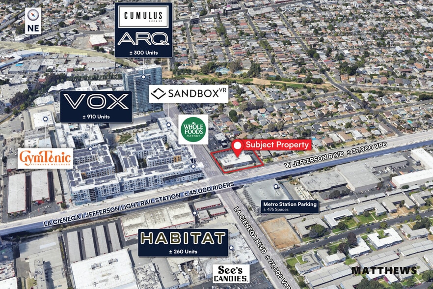 3338-3350 S La Cienega Blvd, Los Angeles, CA for lease - Building Photo - Image 3 of 4