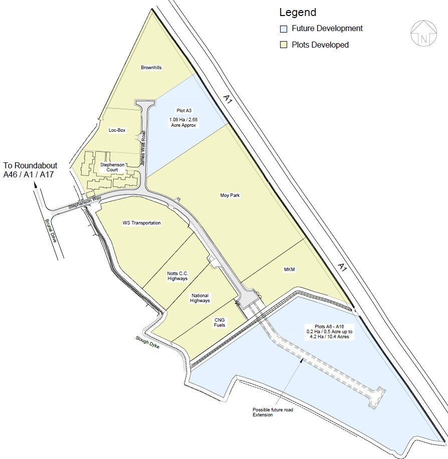 Stephenson Way, Winthorpe for lease Plat Map- Image 1 of 1