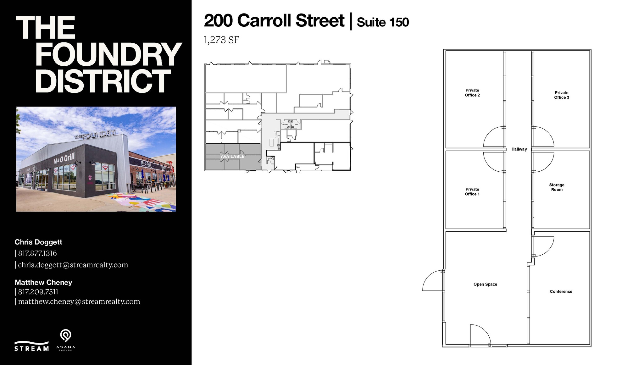 200 Carroll St, Fort Worth, TX for lease Floor Plan- Image 1 of 1