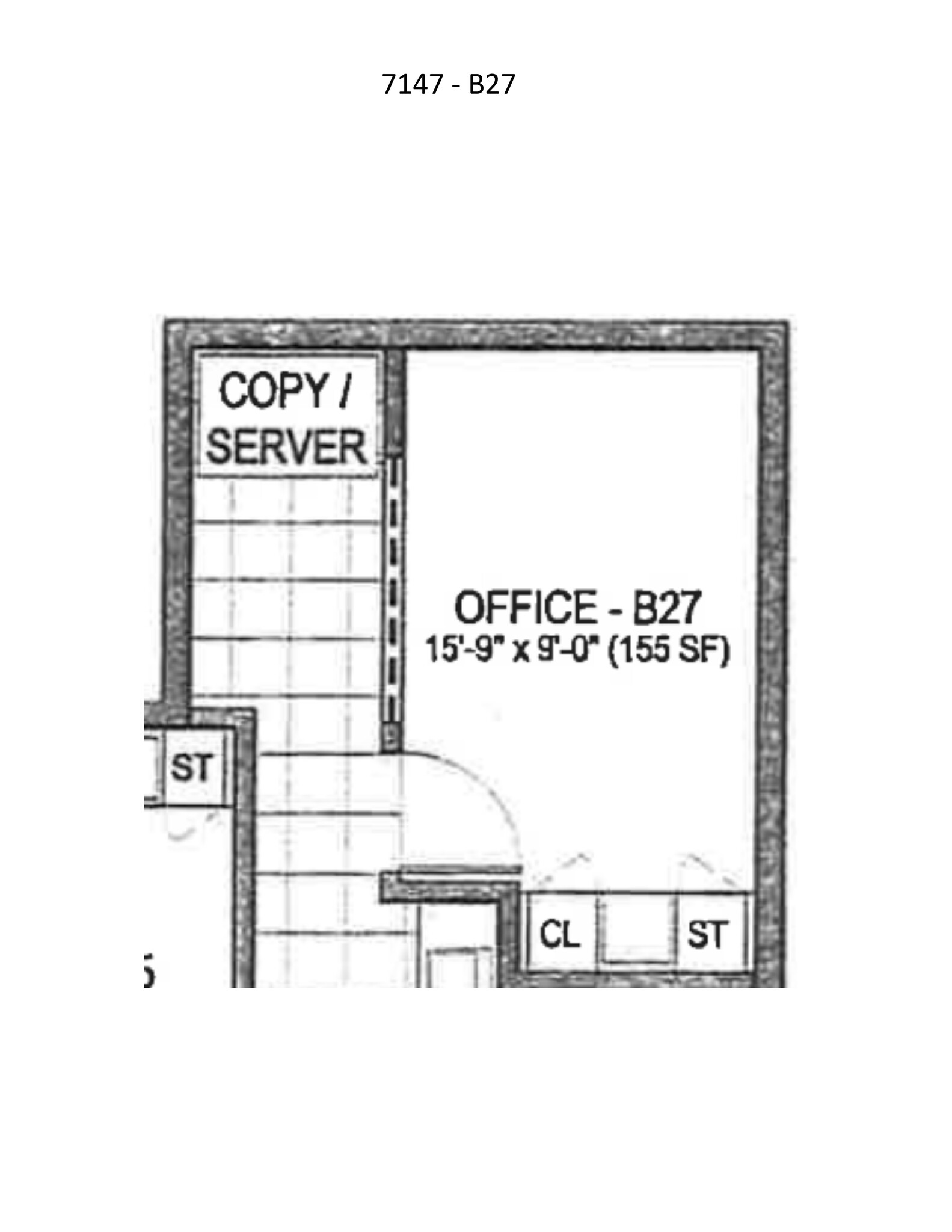 7137-7161 E Rancho Vista Dr, Scottsdale, AZ for lease Site Plan- Image 1 of 1