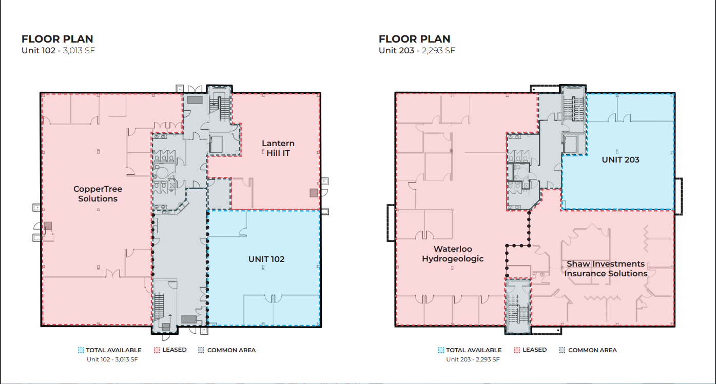 219 Labrador Dr, Waterloo, ON for lease Floor Plan- Image 1 of 1