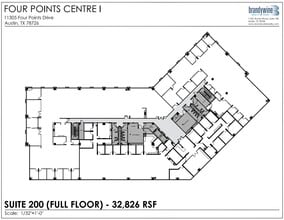 11305 Four Points Dr, Austin, TX for lease Floor Plan- Image 1 of 1