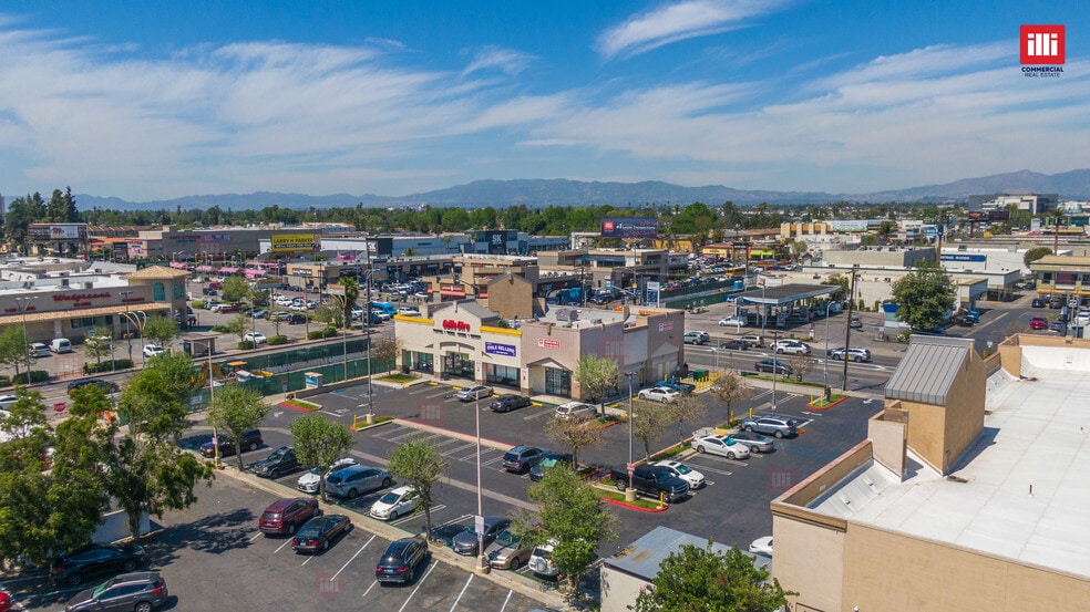 14434-14480 Sherman Way, Van Nuys, CA for lease - Aerial - Image 2 of 9