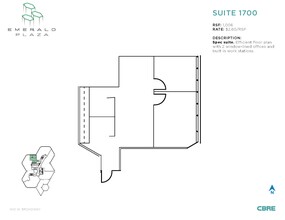 402 W Broadway, San Diego, CA for lease Floor Plan- Image 1 of 1