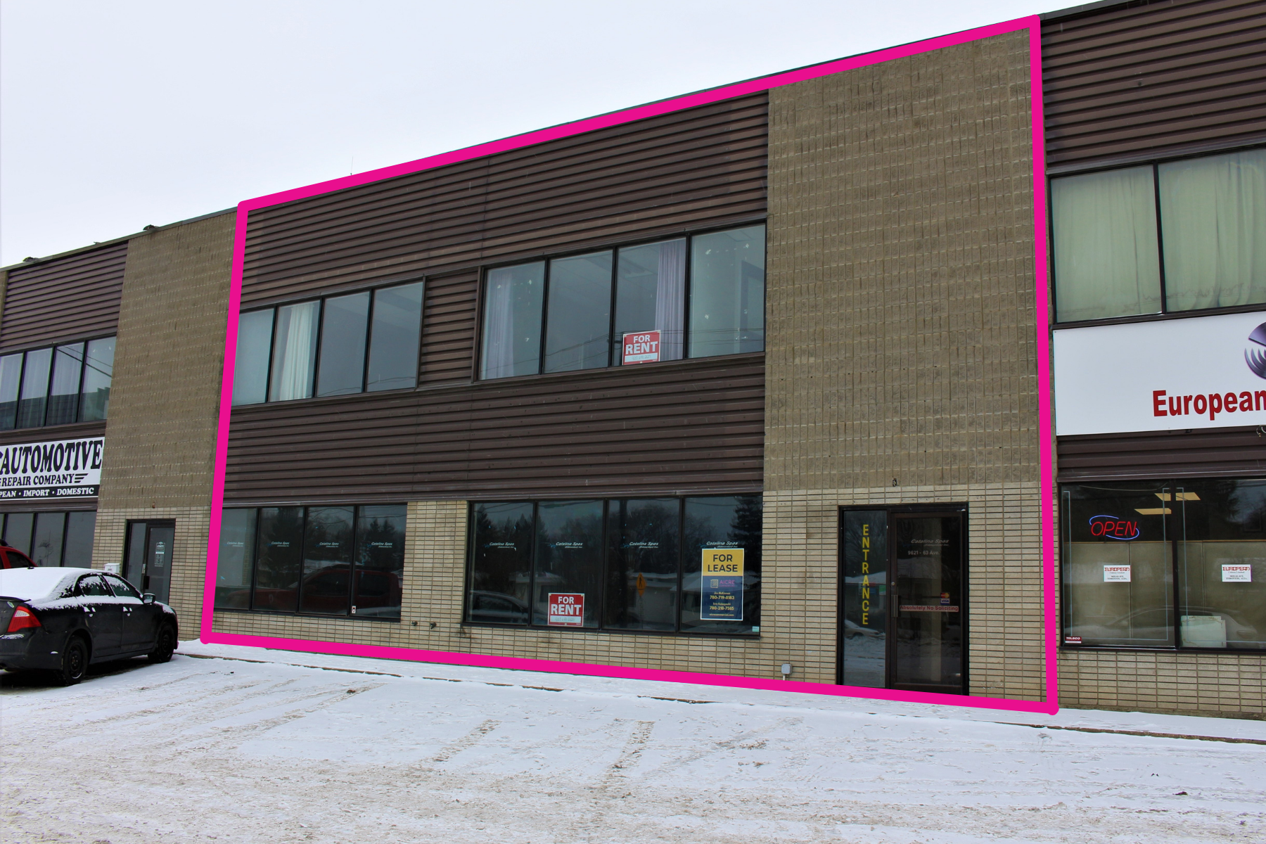 9617-9621 63rd Ave NW, Edmonton, AB for lease Building Photo- Image 1 of 4