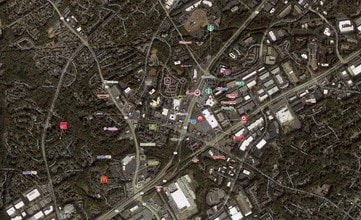 6050 Peachtree Pky, Peachtree Corners, GA - AERIAL  map view