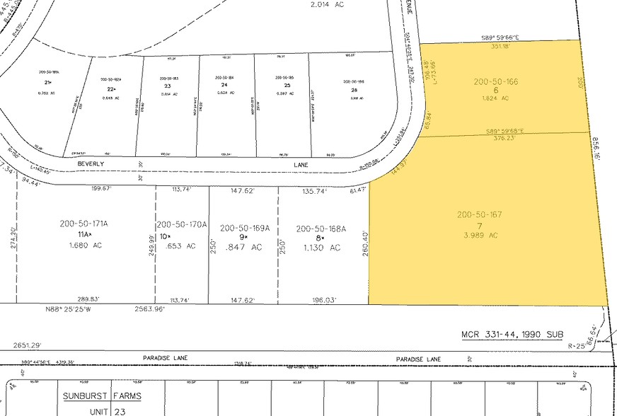 16305 N 59th Ave, Glendale, AZ for sale - Plat Map - Image 2 of 5