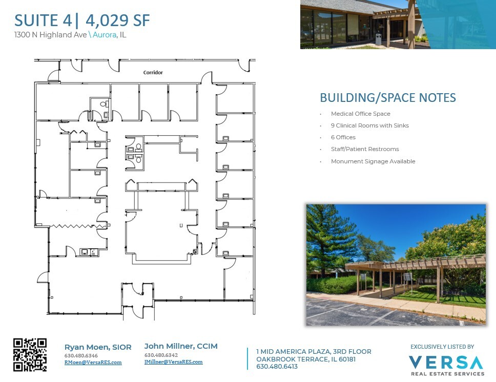 1300 N Highland Ave, Aurora, IL for lease Floor Plan- Image 1 of 1