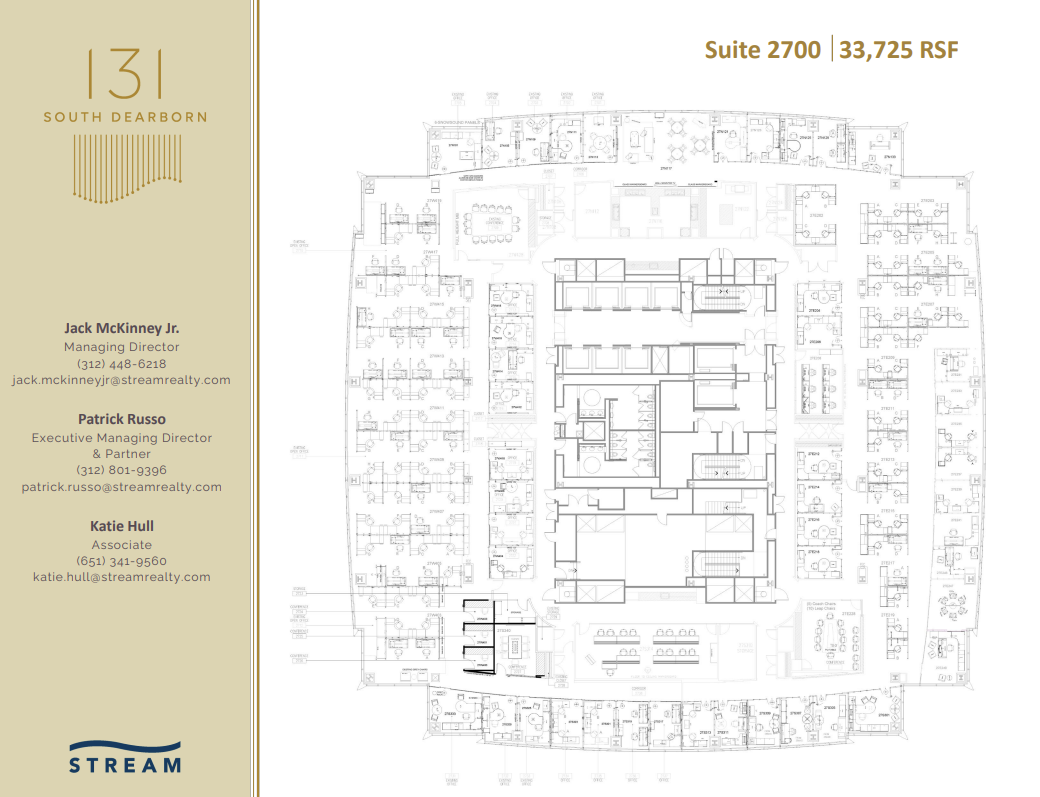 131 S Dearborn St, Chicago, IL for lease Floor Plan- Image 1 of 1