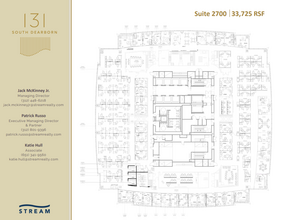 131 S Dearborn St, Chicago, IL for lease Floor Plan- Image 1 of 1