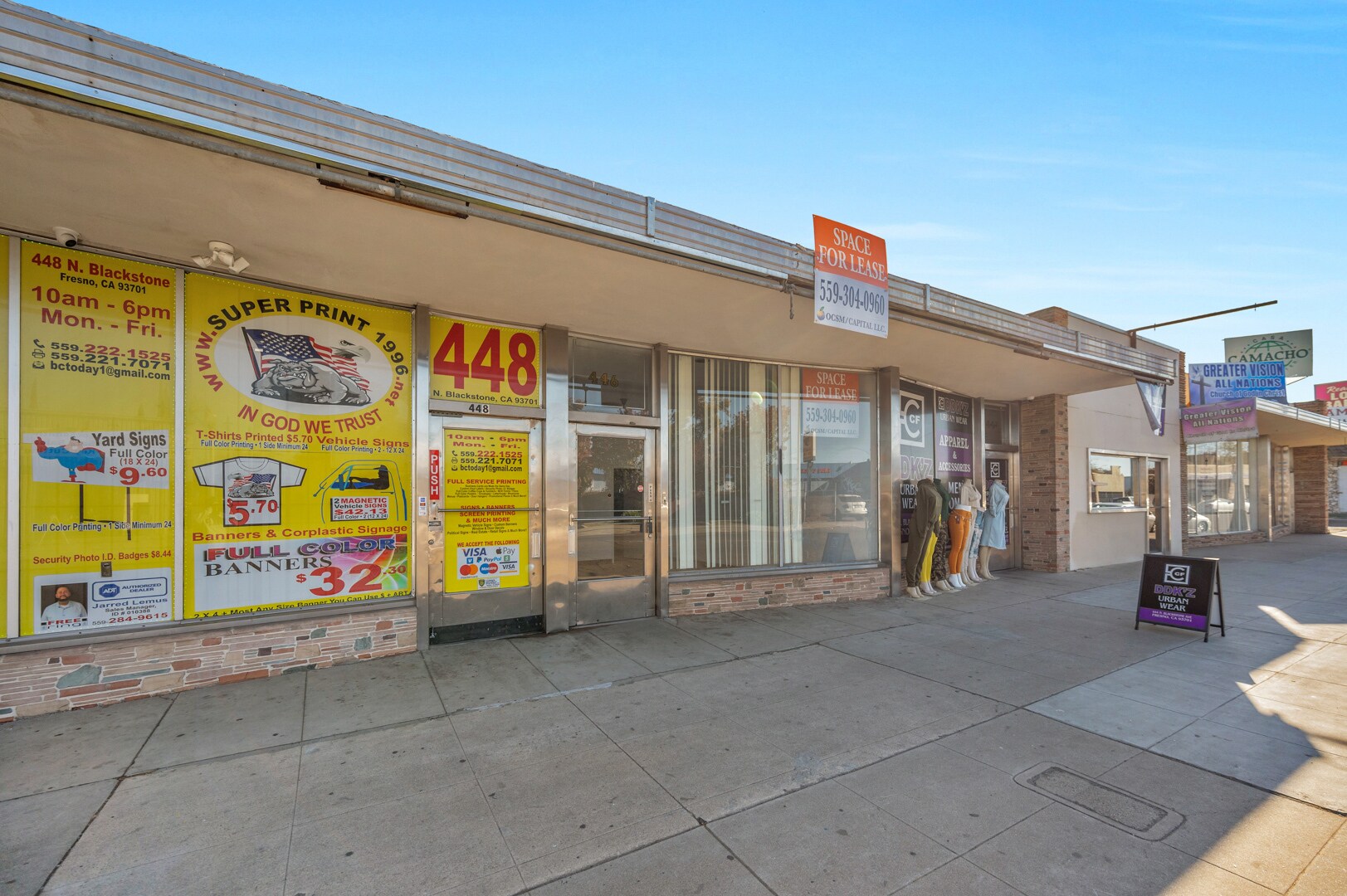 444450 N Blackstone Ave, Fresno, CA 93701 Retail for Sale